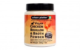 Urban Platter Vegan Chicken Bouillon & Borth Powder  Plastic Jar  200 grams